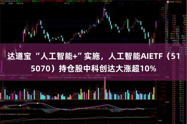 达道宝 “人工智能+”实施，人工智能AIETF（515070）持仓股中科创达大涨超10%