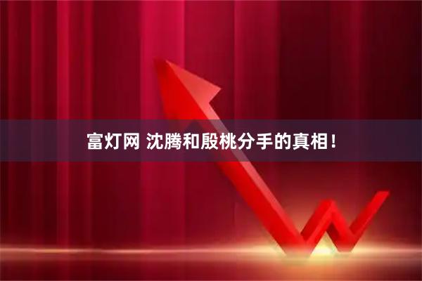 富灯网 沈腾和殷桃分手的真相！